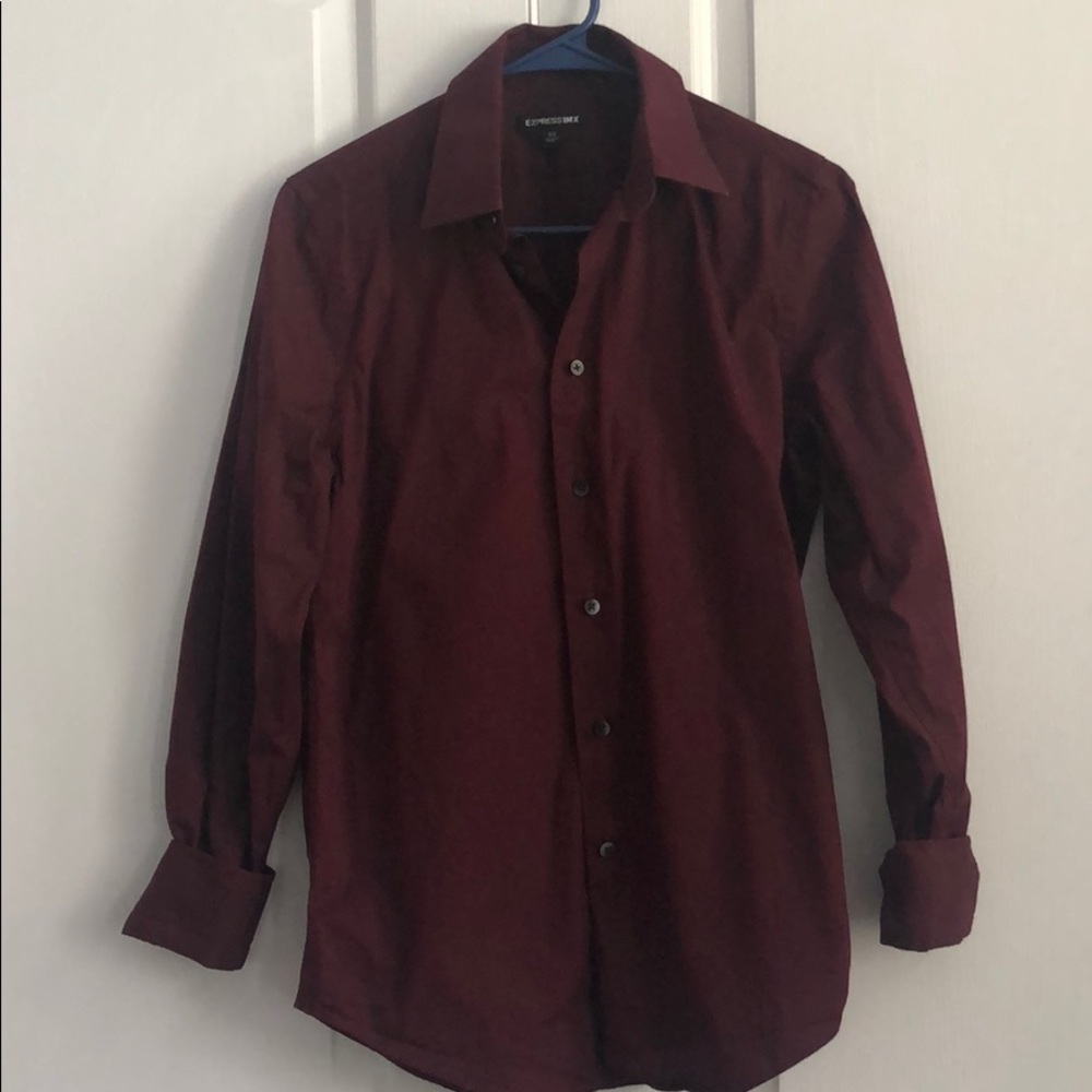 Express dress shirt button down XS